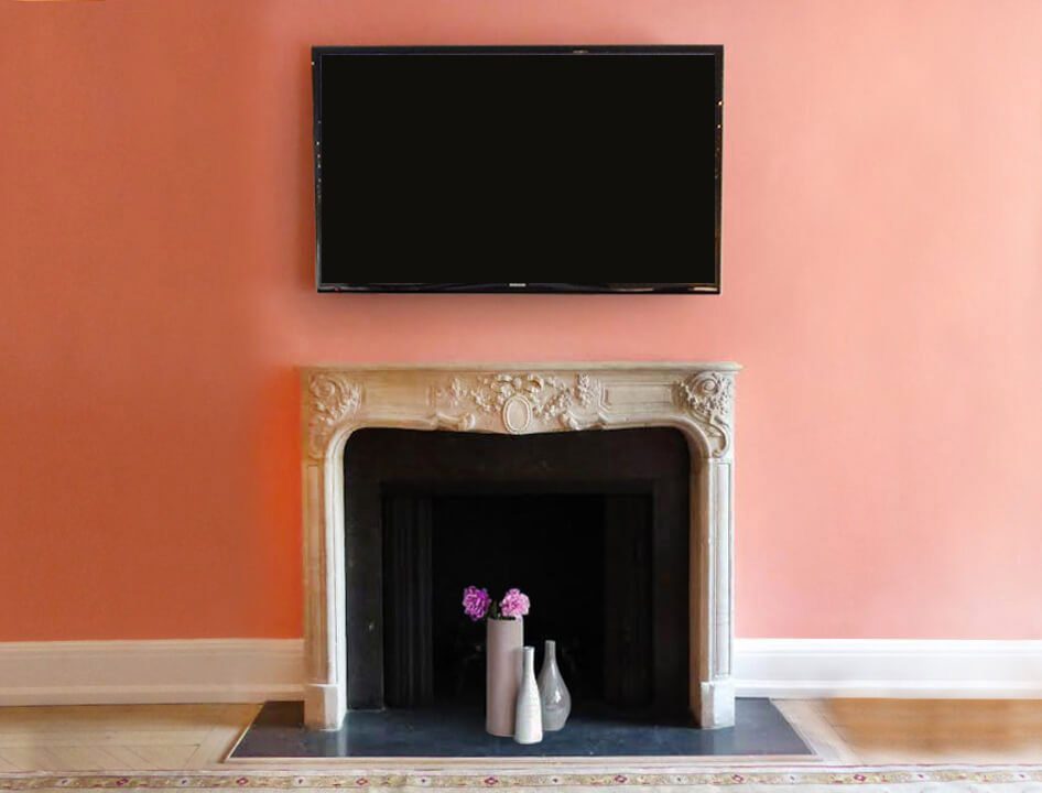 tv-makeover-before (Active May 2020) Custom Framed Mirror TVs Makeover - Before