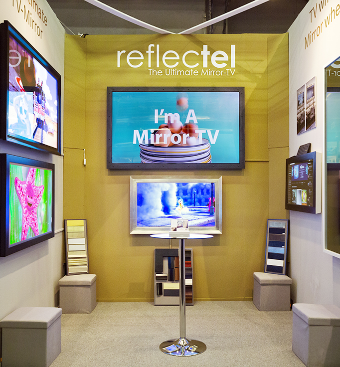 Reflectel Mirror TV at the AD Show 2019