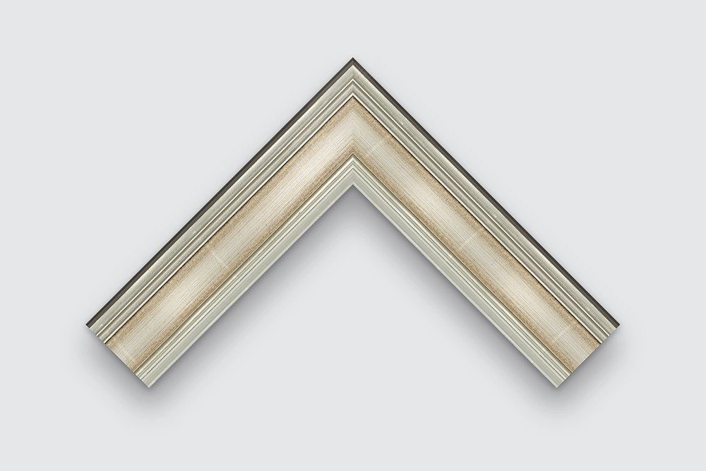 Signature Shaped Series Cezanne Inspired Silver Frame