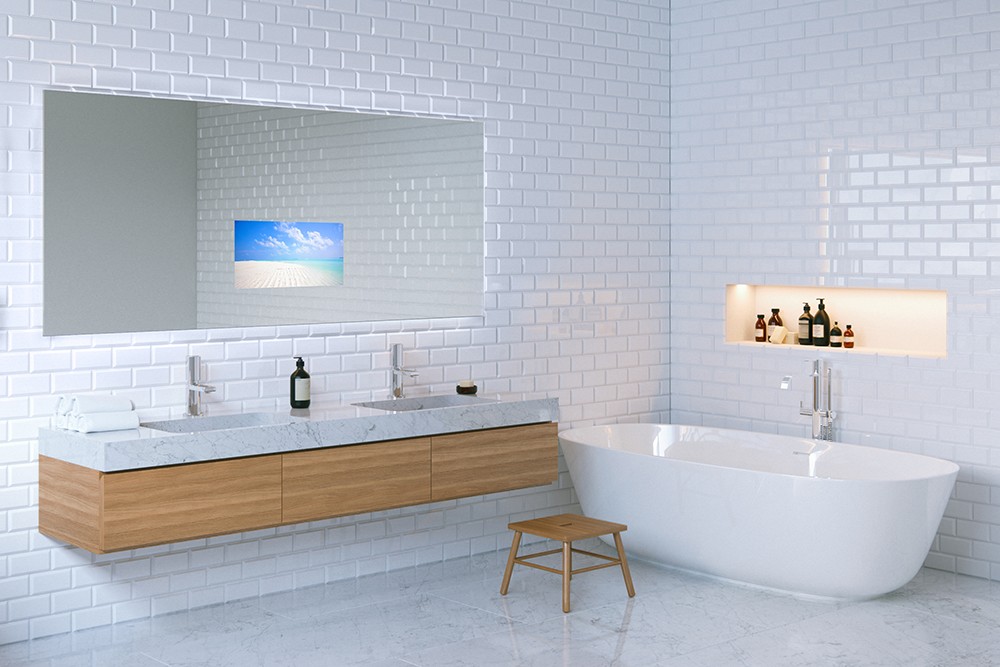 Bathroom Tv Ideas : 26 Waterproof Bathroom Tv Ideas Tv In Bathroom Bathroom Waterproof Tv - Standard tvs are not designed to withstand moisture.