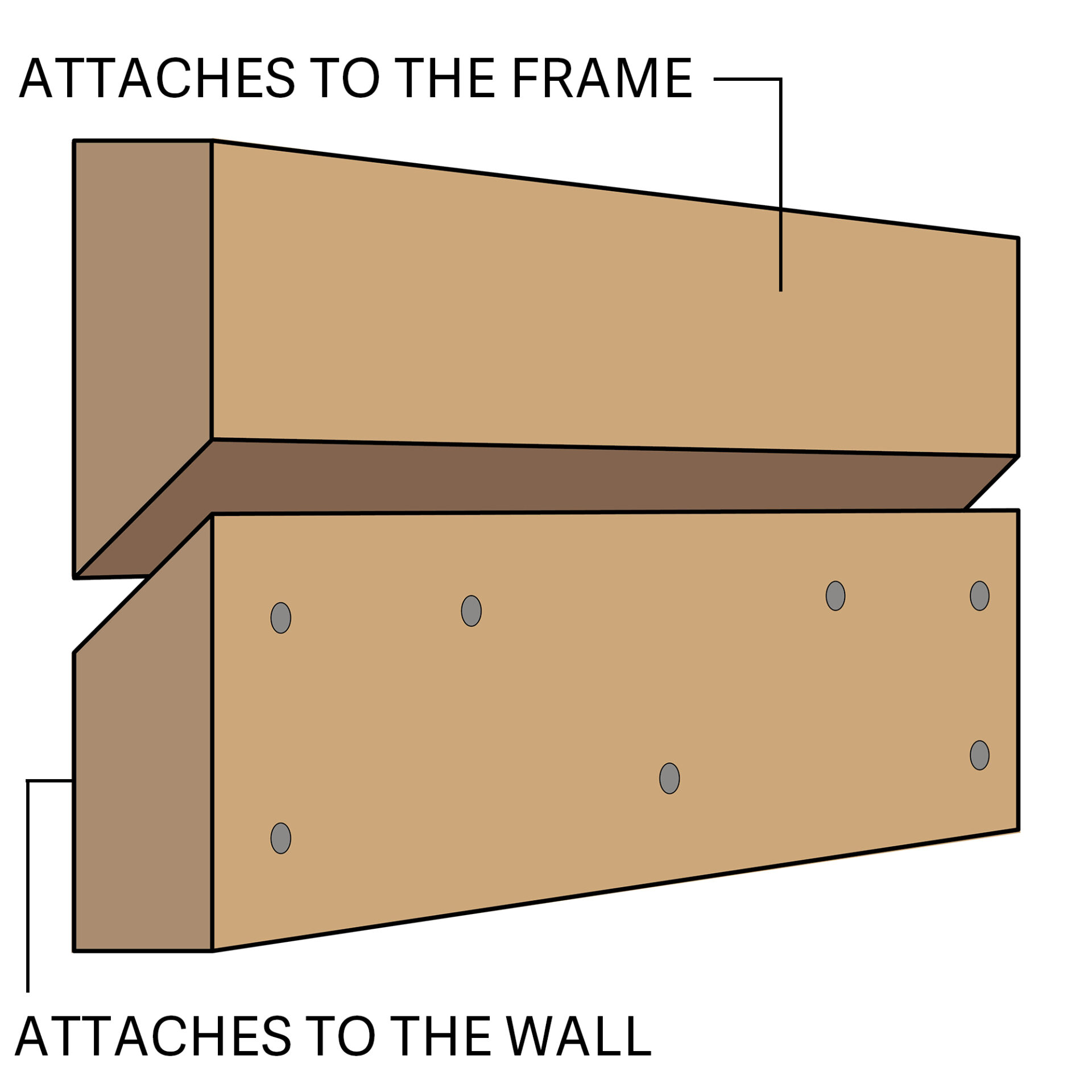 French Cleat Tv Mountnull