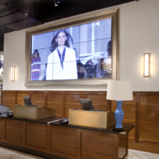 Frame TV (Tommy Hilfiger Store) Tommy Hilfiger Soho Framed TV Television Store New York