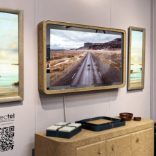 55" Rounded Corner - Leather (Athena 20939)