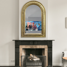 43" Arch Contour - Gilded Carved