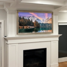 65" Landscape - Gilded Shaped