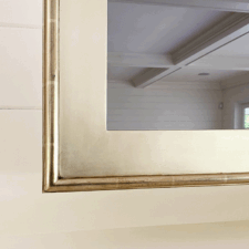Gilded Shaped - GS32 gilded gold luxury mirror tv detailing