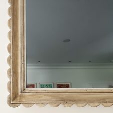 Specialty Wood - SW16 light toned hand carved wood tv mirror frame