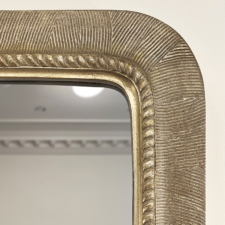 Gilded Carved - GC70-B Mirror TV gilded carved frame with rounded corners