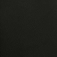 Black color smooth pebble texture swatch real leather for mirror tv frame