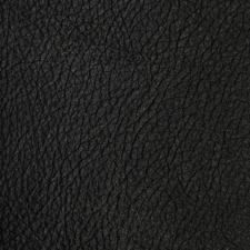 Black color texture swatch real leather for mirror tv frame