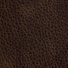 Brown color rustic matte pebble texture swatch real leather for mirror tv frame
