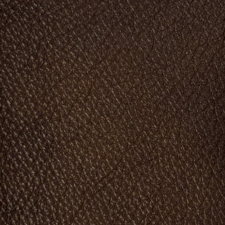 Brown color rustic pebble texture swatch real leather for mirror tv frame