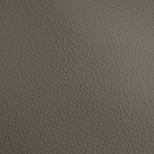 Gray warm color smooth pebble texture swatch real leather for mirror tv frame
