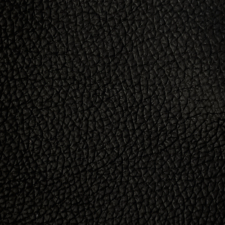 Deep Black color natural pebble texture swatch real leather for mirror tv frame