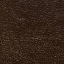 Brown color rustic pebble texture swatch real leather for mirror tv frame