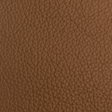 Warm chocolate brown swatch real leather for mirror tv frame